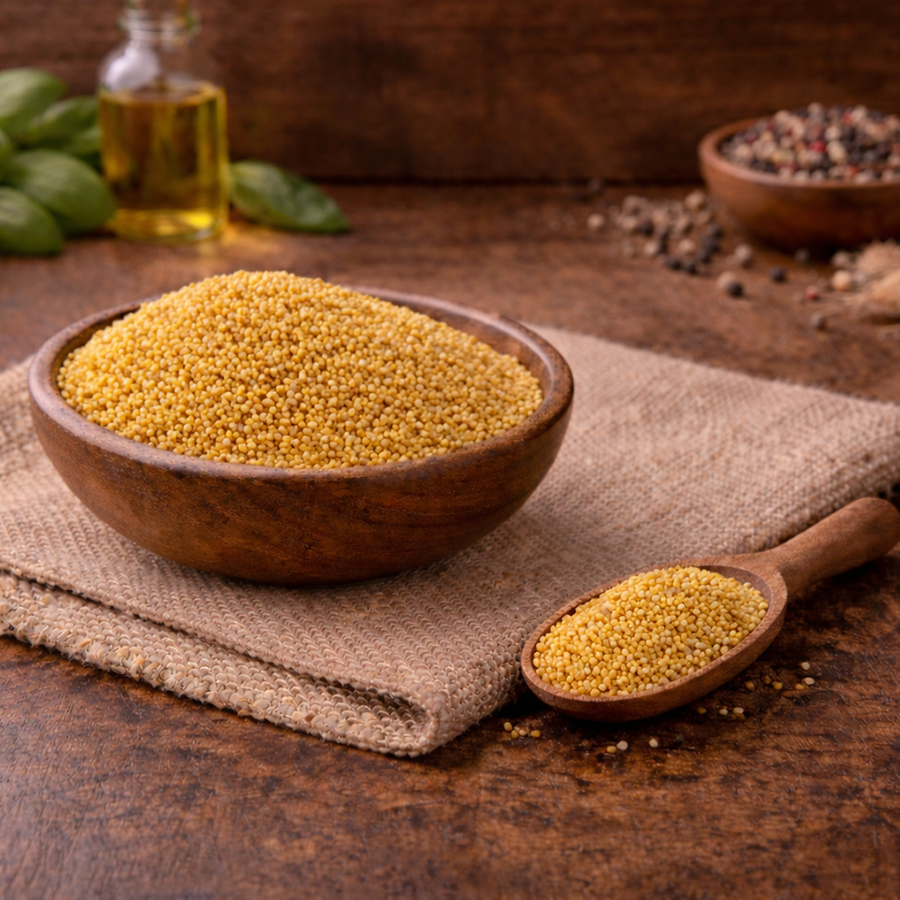 କାଙ୍ଗୁ ଚାଉଳ (Unpolished Foxtail Millets)