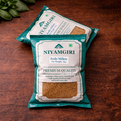 କୋଦୋ ଚାଉଳ (Unpolished Kodo Millets)