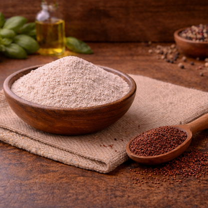 ମାଣ୍ଡିଆ ଗୁଣ୍ଡ (Ragi Atta)
